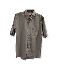 Men's Classic Gray Short Sleeve Shirt